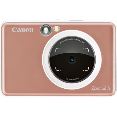 Canon Zoemini S Tragbare Sofortbildkamera Drucker - Kompakt 8 MP Bluetooth Rose Gold Canon Zoemini S Tragbare Sofortbildkamera Drucker - Kompakt 8 MP Bluetooth Rose Gold