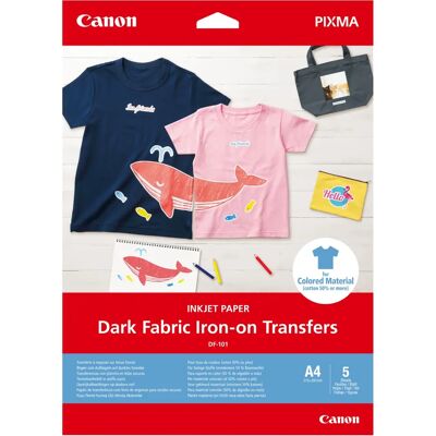 Papier Photo Canon 4006C002 - A4, Vêtements Foncés, 5 Feuilles - Publicité Papier Photo Canon 4006C002 - A4, Vêtements Foncés, 5 Feuilles - Publicité