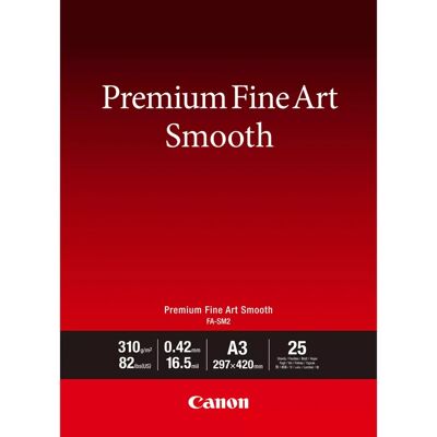 Canon FA-SM2 A3 Hvitt Fine Art Papir - Fotopapir Canon FA-SM2 A3 Hvitt Fine Art Papir - Fotopapir