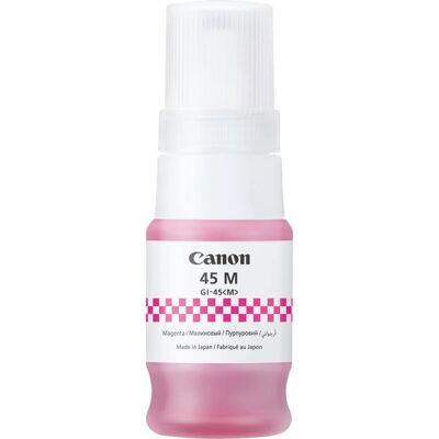 Cartouche d'encre Canon GI-45M - Magenta - 40ml - Original - pour Maxify Gx1040, Gx2040 Cartouche d'encre Canon GI-45M - Magenta - 40ml - Original - pour Maxify Gx1040, Gx2040