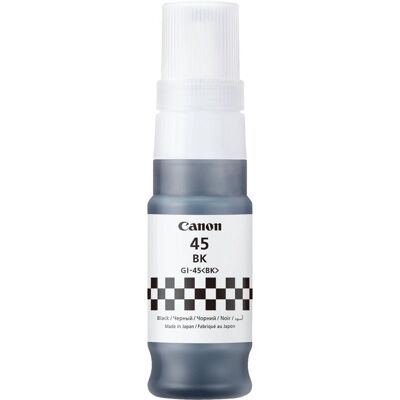 Musta mustekasetti Canon GI-45BK - 70ml - yhteensopiva MAXIFY GX1040,GX2040 - Alkuperäinen Musta mustekasetti Canon GI-45BK - 70ml - yhteensopiva MAXIFY GX1040,GX2040 - Alkuperäinen
