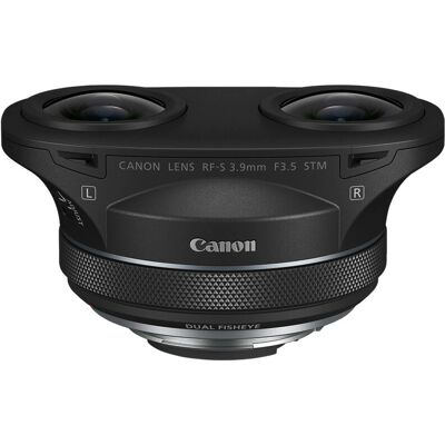 Canon - RF-S 3.9mm F3.5 STM Dual Fisheye Lens Canon - RF-S 3.9mm F3.5 STM Dual Fisheye Lens