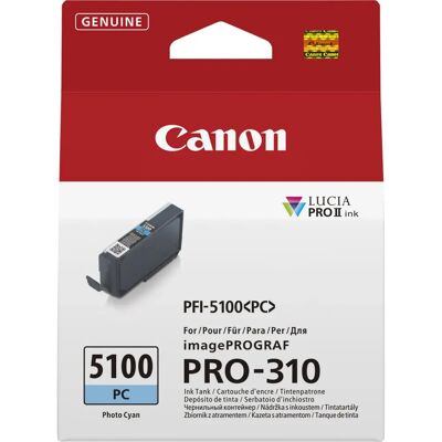 Canon PFI-5100 PC Valokuva-syaani - Mustekasetti PRO-310 Canon PFI-5100 PC Valokuva-syaani - Mustekasetti PRO-310