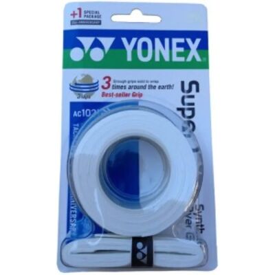 Yonex Super Grap Overgrip - Wit - Overgrip Yonex Super Grap Overgrip - Wit - Overgrip