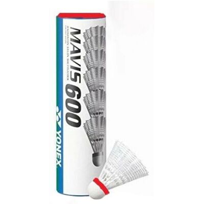 Yonex Mavis 600 - 6-pack Rask Hvit Badmintonballer Yonex Mavis 600 - 6-pack Rask Hvit Badmintonballer