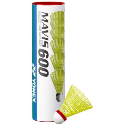 Yonex Mavis 600 Nylonskud - Shuttlecocks Yonex Mavis 600 Nylonskud - Shuttlecocks