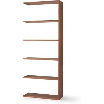 Muji - Étagère additionnelle large en noyer - 5 niveaux - Bookcase Muji - Étagère additionnelle large en noyer - 5 niveaux - Bookcase