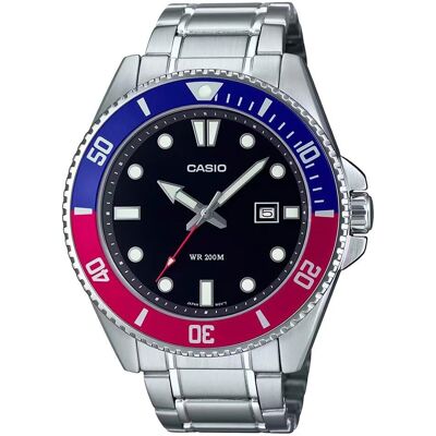 Casio MDV-107D-1A3 niebieski/różowy Casio MDV-107D-1A3 niebieski/różowy