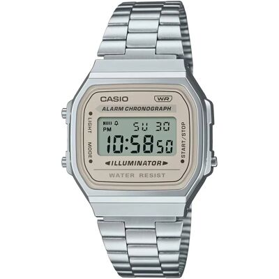 Casio A168WA-8AY Silber Digitale Uhr - Digitale Uhr Casio A168WA-8AY Silber Digitale Uhr - Digitale Uhr