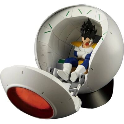 Kit de modèle Capsule Saiyan - Figure-rise Mechanics - REFB-1161 - Publicité Kit de modèle Capsule Saiyan - Figure-rise Mechanics - REFB-1161 - Publicité