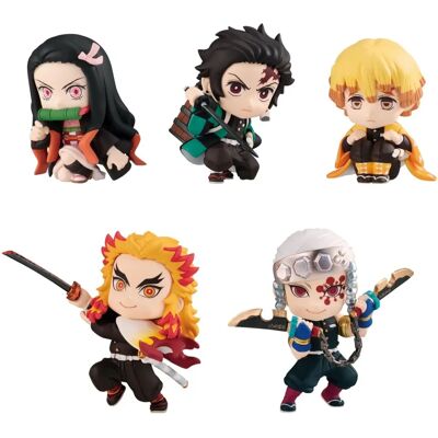 Bandai Demon Slayer: Kimetsu no Yaiba ADVERGE MOTION 4 Set - Candy Toy Bandai Demon Slayer: Kimetsu no Yaiba ADVERGE MOTION 4 Set - Candy Toy