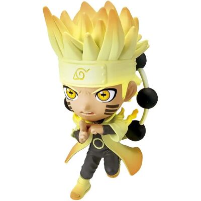Figura de ação Naruto Uzumaki Bandai - Estilo Chibi 8cm Figura de ação Naruto Uzumaki Bandai - Estilo Chibi 8cm