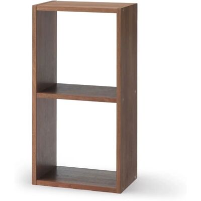 MUJI - 2-Tier Walnut Narrow - Walnut - 2-Tier - Shelf - Publicité MUJI - 2-Tier Walnut Narrow - Walnut - 2-Tier - Shelf - Publicité