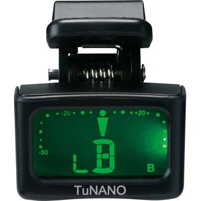 Ibanez TUNANO Mini Clip Tuner - Gitar, Bass, Ukulele - Chromatic, Kompakt Ibanez TUNANO Mini Clip Tuner - Gitar, Bass, Ukulele - Chromatic, Kompakt