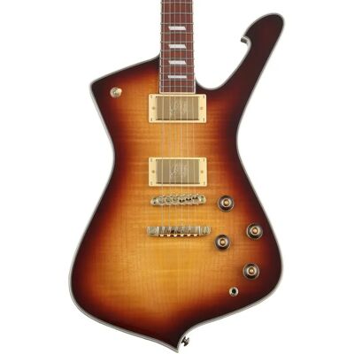 Ibanez IC420FM-VLS Violon Sunburst - Guitare électrique - Publicité Ibanez IC420FM-VLS Violon Sunburst - Guitare électrique - Publicité