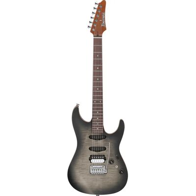 Ibanez TQM2 Charcoal Black Burst Flach Signatur Gitarre Ibanez TQM2 Charcoal Black Burst Flach Signatur Gitarre