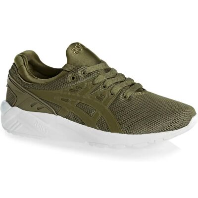 Asics Gel-Kayano Evo Groene Sneakers - Ademend, Duurzaam, Comfortabel Asics Gel-Kayano Evo Groene Sneakers - Ademend, Duurzaam, Comfortabel