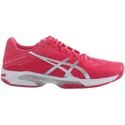 Asics Gel-Solution Speed 3 Clay Roze Dames Padel Sokken - Lichtgewicht en Sportief Asics Gel-Solution Speed 3 Clay Roze Dames Padel Sokken - Lichtgewicht en Sportief
