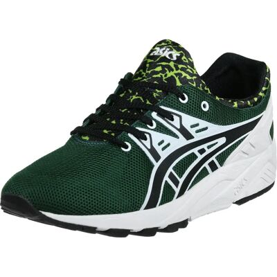 Asics Gel-Kayano Evo Groene Textiel Sneakers - Sportieve Schoenen Asics Gel-Kayano Evo Groene Textiel Sneakers - Sportieve Schoenen