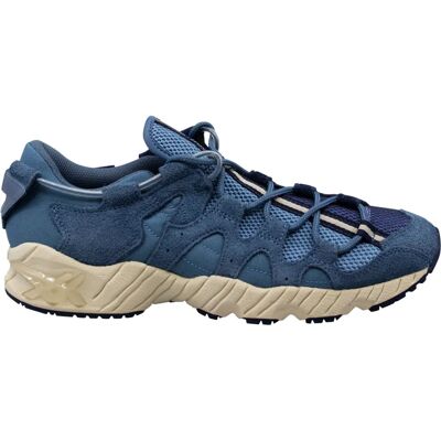 Asics Gel-Mai Blauwe Suède Textiel Sportschoenen - Heren - Maat UK 3 Asics Gel-Mai Blauwe Suède Textiel Sportschoenen - Heren - Maat UK 3