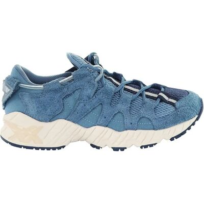 Asics Gel-Mai Blauwe Suède Textiel vetersportschoenen - Heren Asics Gel-Mai Blauwe Suède Textiel vetersportschoenen - Heren