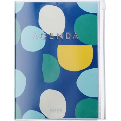 Marks Pocet Diary A5 Vertikal Dots Navy 2024/2025 Marks Pocet Diary A5 Vertikal Dots Navy 2024/2025