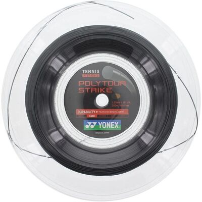 Yonex Poly Tour Strike Tennissaiten - Schwarz - 1.25mm - Tennissaiten Yonex Poly Tour Strike Tennissaiten - Schwarz - 1.25mm - Tennissaiten