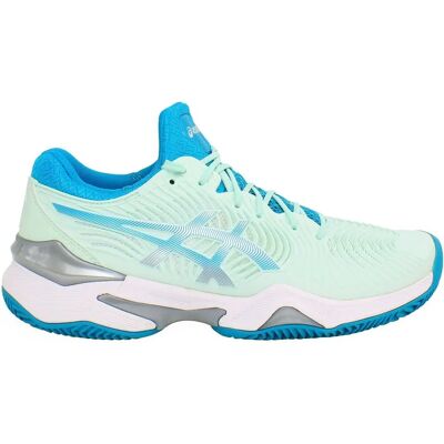 Asics Blauwe Gravel Court FF 2 Dames Tennisschoenen - Sportief & Duurzaam Asics Blauwe Gravel Court FF 2 Dames Tennisschoenen - Sportief & Duurzaam