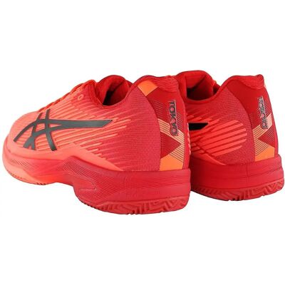 Asics Solution Speed FF Clay Tokyo Veterschoenen Rood Heren - Tennis Asics Solution Speed FF Clay Tokyo Veterschoenen Rood Heren - Tennis