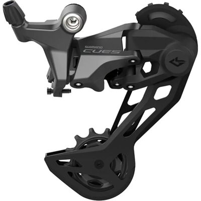 Shimano Cues U6020 Achterderailleur - 10-speed, Grijs, Lange Cage Shimano Cues U6020 Achterderailleur - 10-speed, Grijs, Lange Cage
