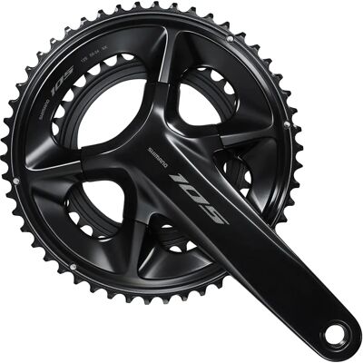 Guarnitura Shimano 105 R7100 - 12 Velocità - Nero - Ciclismo su strada Guarnitura Shimano 105 R7100 - 12 Velocità - Nero - Ciclismo su strada