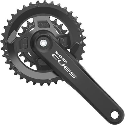 Shimano City Touring Mountain Bike Crankset - 36-22T - Silver - 175mm Shimano City Touring Mountain Bike Crankset - 36-22T - Silver - 175mm