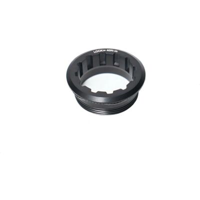 Shimano CS-M9100 Silver Cassette Lock Ring - Cassette Lock Ring Shimano CS-M9100 Silver Cassette Lock Ring - Cassette Lock Ring