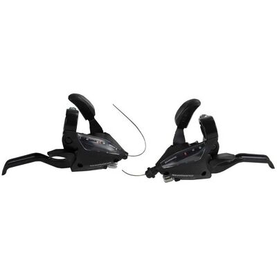 Shimano Altus ST-EF500 3x8 växel- och bromsset - Svart Shimano Altus ST-EF500 3x8 växel- och bromsset - Svart