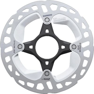 Shimano RT-MT800 - Disco freno a centro bloccaggio - Argento - Componente bicicletta Shimano RT-MT800 - Disco freno a centro bloccaggio - Argento - Componente bicicletta