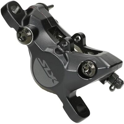 Shimano SLX M7100 Disc Brake Caliper - Black - Post Mount Shimano SLX M7100 Disc Brake Caliper - Black - Post Mount