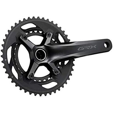 Zestaw łańcuchów Shimano GRX FC-RX600 2x11 Prędkości - Czarny - 172,5MM 46/30T Zestaw łańcuchów Shimano GRX FC-RX600 2x11 Prędkości - Czarny - 172,5MM 46/30T