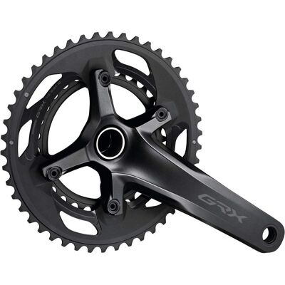 Shimano RX600 2x11-Gang Gravel-Kurbelgarnitur - Schwarz - 175mm Shimano RX600 2x11-Gang Gravel-Kurbelgarnitur - Schwarz - 175mm