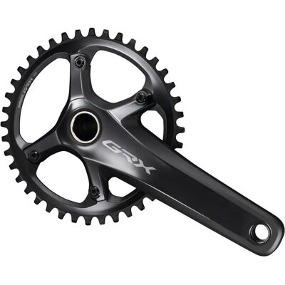 Shimano Shimano GRX FC-RX810 1x11-Speed Chainset - Black - 170mm - Gravel/road - 40T Shimano Shimano GRX FC-RX810 1x11-Speed Chainset - Black - 170mm - Gravel/road - 40T