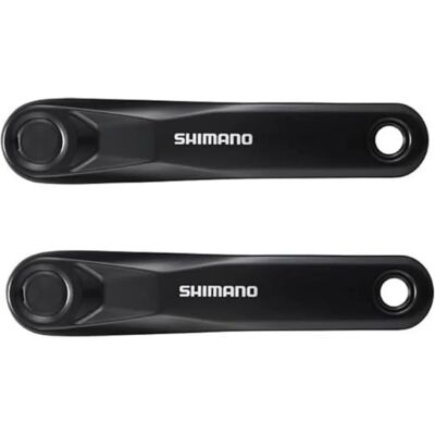 Shimano Czarna kwadratowa korba 170mm - Do roweru elektrycznego Shimano Czarna kwadratowa korba 170mm - Do roweru elektrycznego