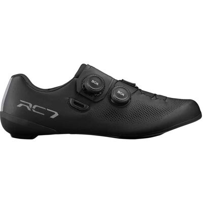 Chaussures de vélo Shimano RC703 Large - Chaussure de route - Noir - 46 - Publicité Chaussures de vélo Shimano RC703 Large - Chaussure de route - Noir - 46 - Publicité