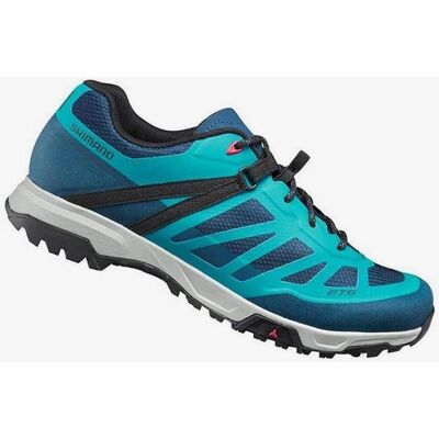 SHIMANO Et5 Blaue Damens Fahrradschuhe SHIMANO Et5 Blaue Damens Fahrradschuhe