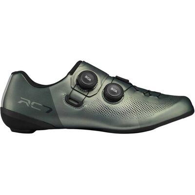 Chaussures de vélo Shimano RC703 Vert - Course sur Route - Publicité Chaussures de vélo Shimano RC703 Vert - Course sur Route - Publicité