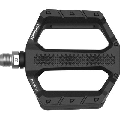 Shimano EF202 MTB Platta Pedaler - Svart Shimano EF202 MTB Platta Pedaler - Svart