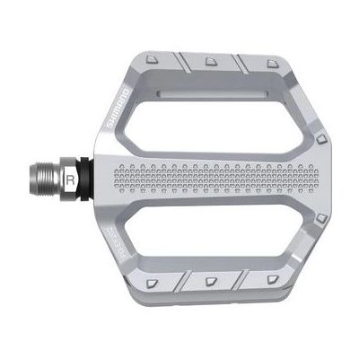 Shimano EF202 Aluminium MTB Flat Pedals - Silver - Bicycle Pedal Shimano EF202 Aluminium MTB Flat Pedals - Silver - Bicycle Pedal