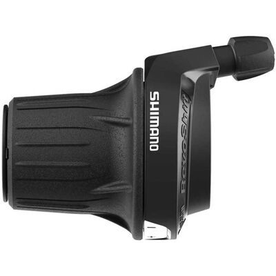 Shimano SL-RV200-7R Revo Shifter - Ergonomisch, Zwart, 7 Versnellingen Shimano SL-RV200-7R Revo Shifter - Ergonomisch, Zwart, 7 Versnellingen