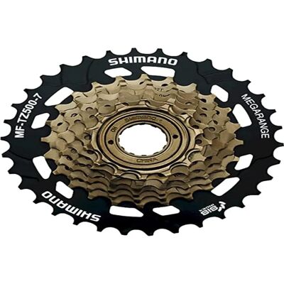 Shimano Unisex - Adult E-MFTZ5107434 Cog Ring Brown/Black - Freewheel / Gear cassette Shimano Unisex - Adult E-MFTZ5107434 Cog Ring Brown/Black - Freewheel / Gear cassette