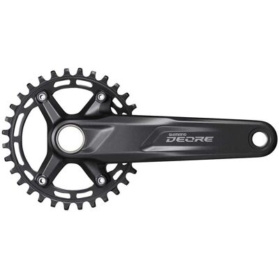 Shimano M5100 Deore 10/11 Versnellingen Crankset - Zwart - 30T, 175mm Shimano M5100 Deore 10/11 Versnellingen Crankset - Zwart - 30T, 175mm