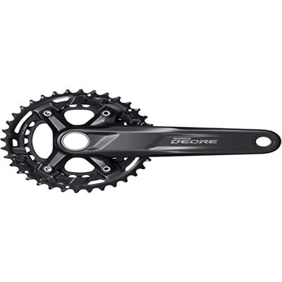 Shimano M5100 Deore 11-biegowy zestaw podwójnych zębatek - Czarny Shimano M5100 Deore 11-biegowy zestaw podwójnych zębatek - Czarny