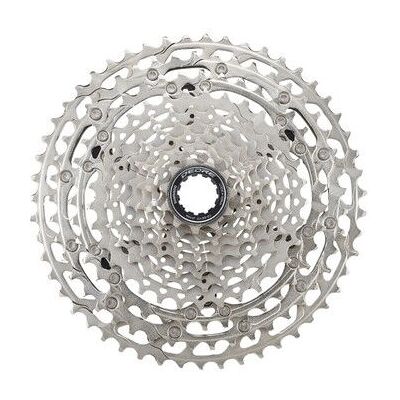 Shimano M5100 11rychlostní cyklistická kazeta - Stříbrná Shimano M5100 11rychlostní cyklistická kazeta - Stříbrná